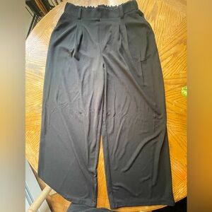 HALARA Black Wide Leg Women's Pants